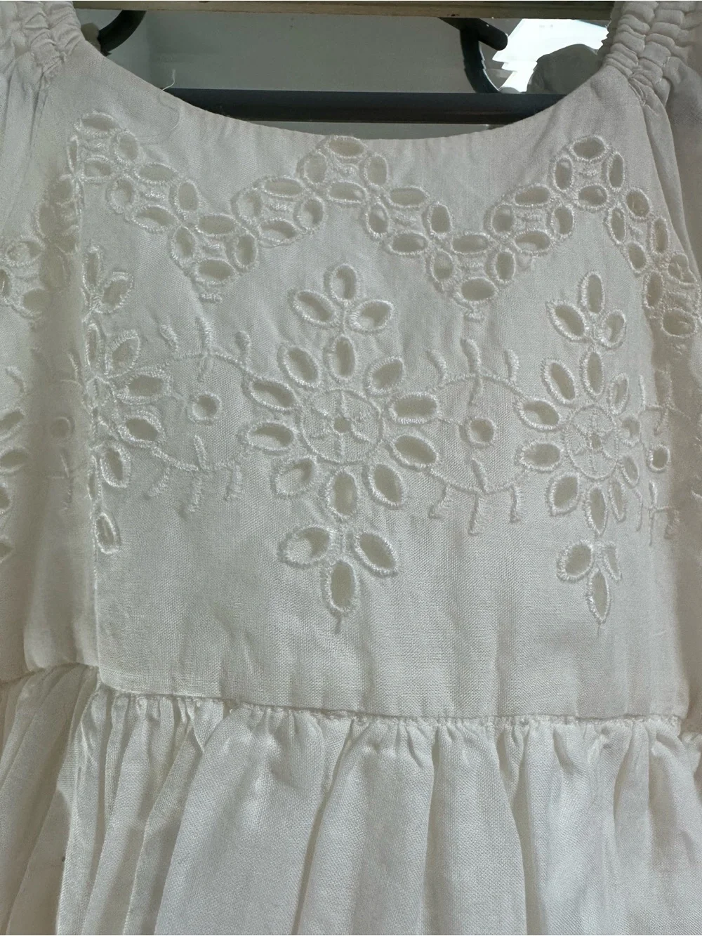 Baby Gap White Eyelet Girls' Dress